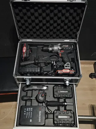Set Trapano Avvitatore Parkside