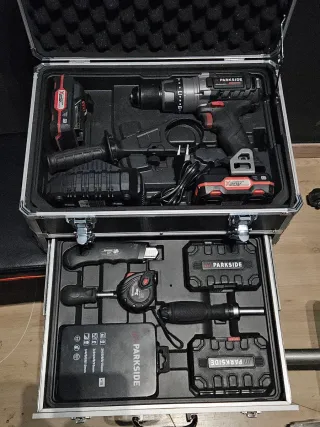 Set Trapano Avvitatore Parkside