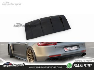 DIFUSOR TRASERO PORSCHE PANAMERA 2019-- NEGRO MATE