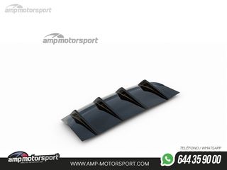 DIFUSOR TRASERO PORSCHE PANAMERA 2019-- NEGRO MATE