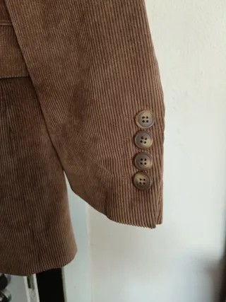 Chaqueta Pana Marrón Talla M
