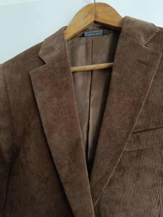Chaqueta Pana Marrón Talla M