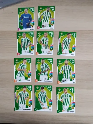 Cromos de fútbol Betis