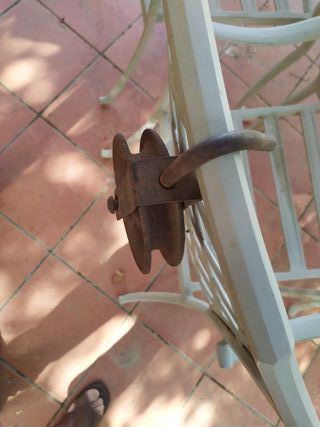 Polea Garrucha Antigua