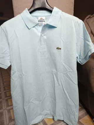 Polo Lacoste Azzurro Uomo Taglia M