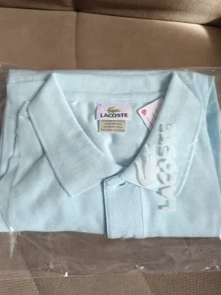 Polo Lacoste Azzurro Uomo Taglia M