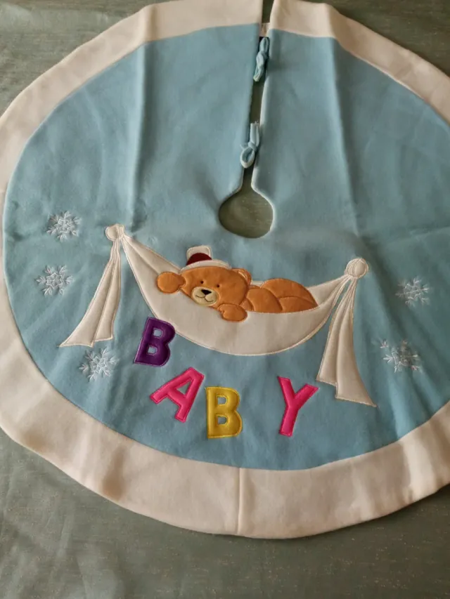 Adorno árbol bebé oso peluche hamaca