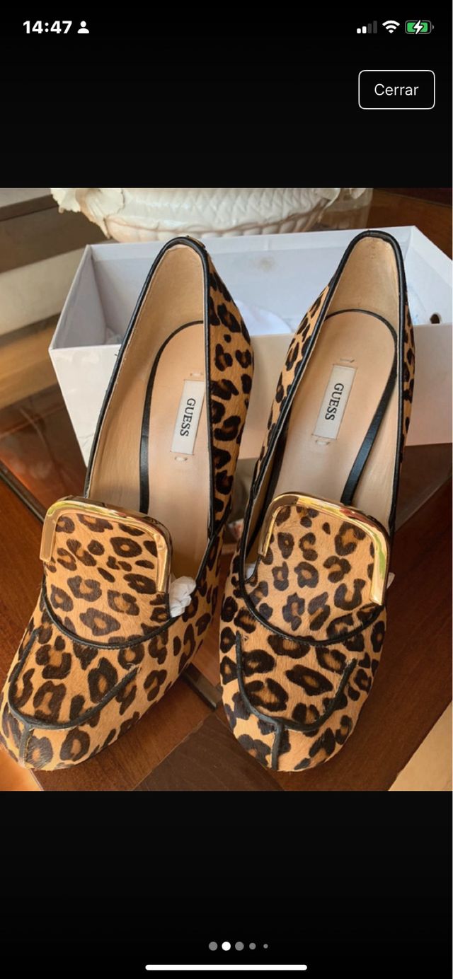 Zapatos Guess Marrones Talla 39 Nuevos