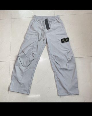 Stone Island Cargo Pantalones Grises