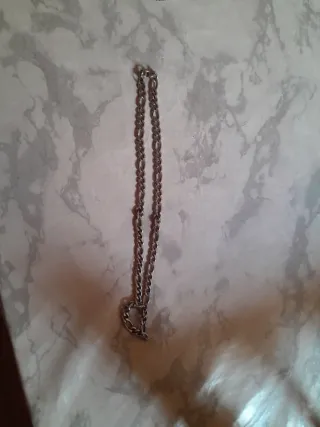 Cadena de plata real