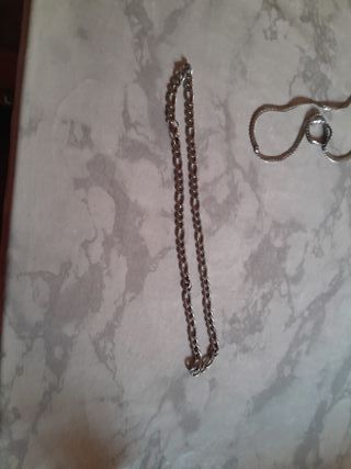 Cadena de plata real