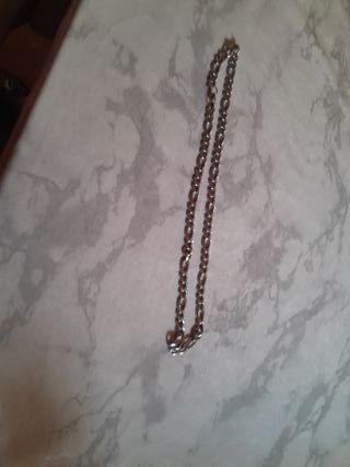Cadena de plata real