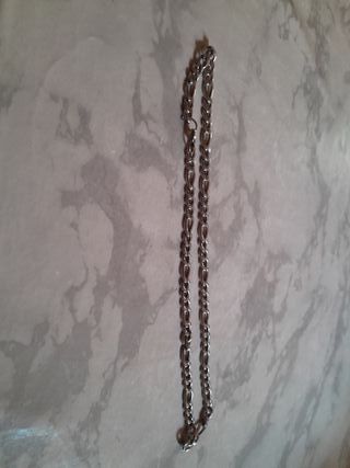 Cadena de plata real