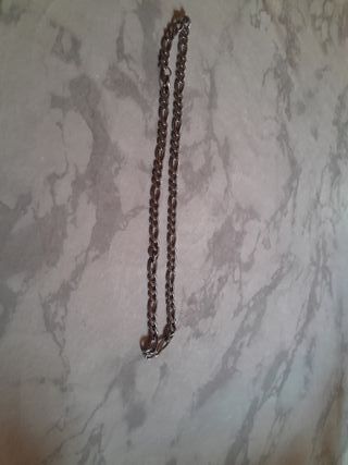Cadena de plata real