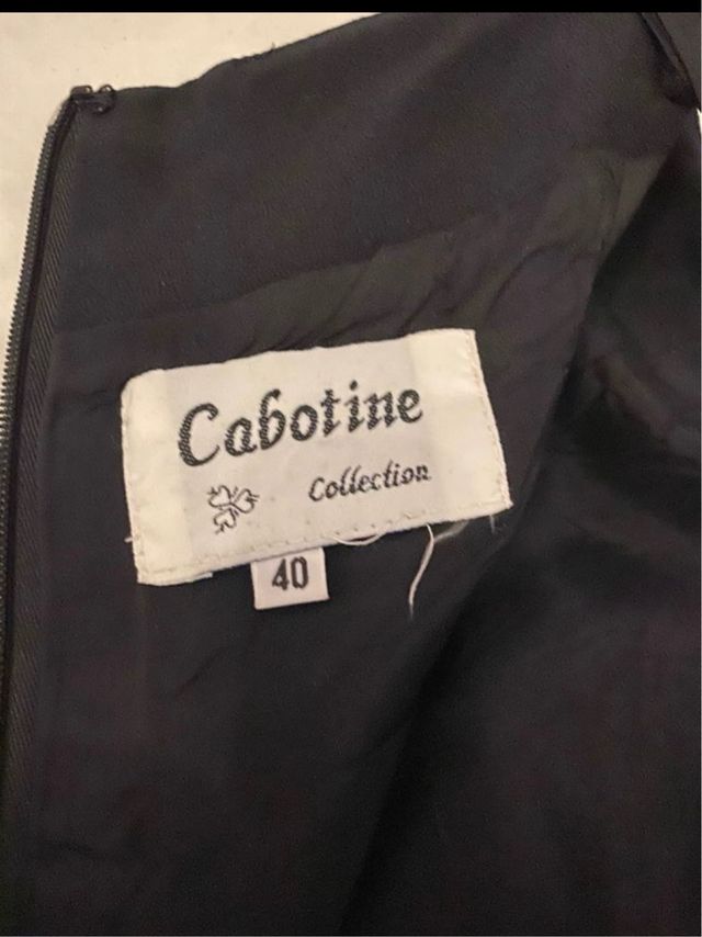 Vestido negro largo fiesta .