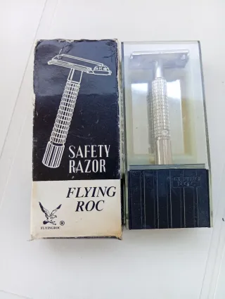 Rasoio di sicurezza vintage Flying Roc
