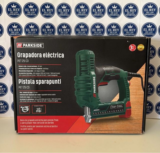 Grapadora Eléctrica Parkside PET 25 C3