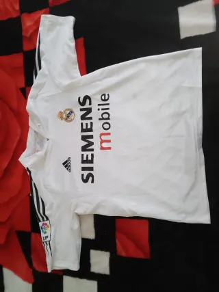 Camiseta Real Madrid Vintage 2004-05 Siemens