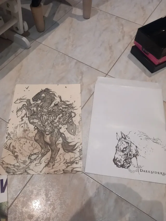 Prancheta Darksiders. Original.