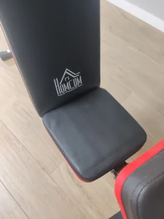 Banco de pesas Homcom, para abdominales, brazos.