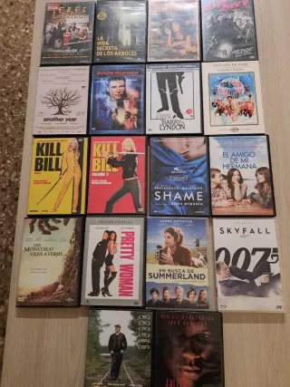 Películas DVD (Acción, Drama, Sci-Fi)