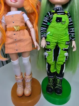 Rainbow High Jade Hunter y Poppy Rowan Muñecas