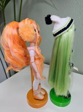 Rainbow High Jade Hunter y Poppy Rowan Muñecas