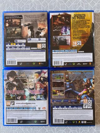 Pack 4 Juegos PS4