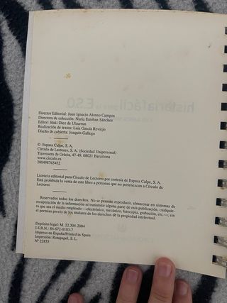 historia fácil para la Eso