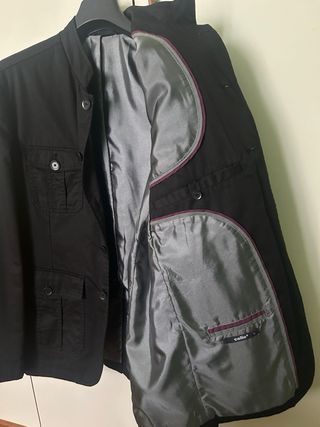 Giacca coreana uomo nera