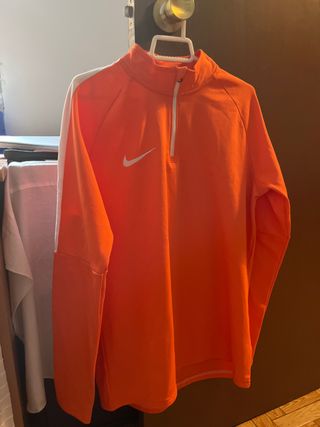 Sudadera Nike Naranja Cremallera