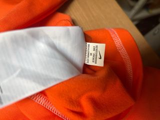 Sudadera Nike Naranja Cremallera