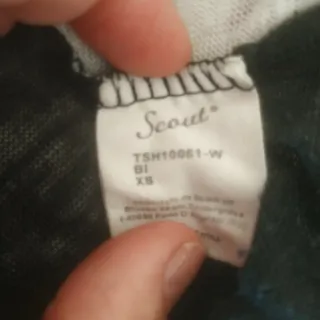 T-shirt manica 3/4 nera e bianca