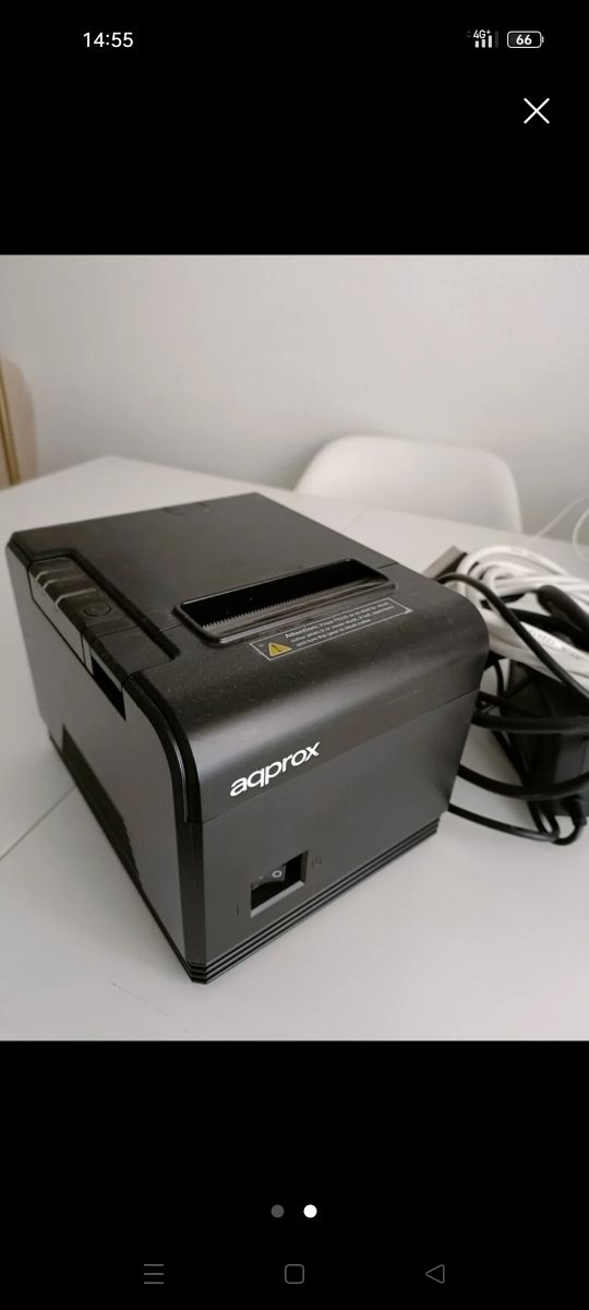 Impresora Térmica Aqprox Negra NO ENVÍO