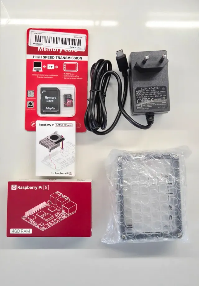Nuovo! Raspberry Pi 5 4GB + Kit Completo