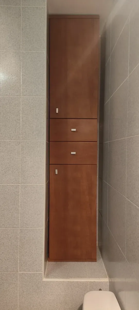 Columna Mueble Baño Madera
