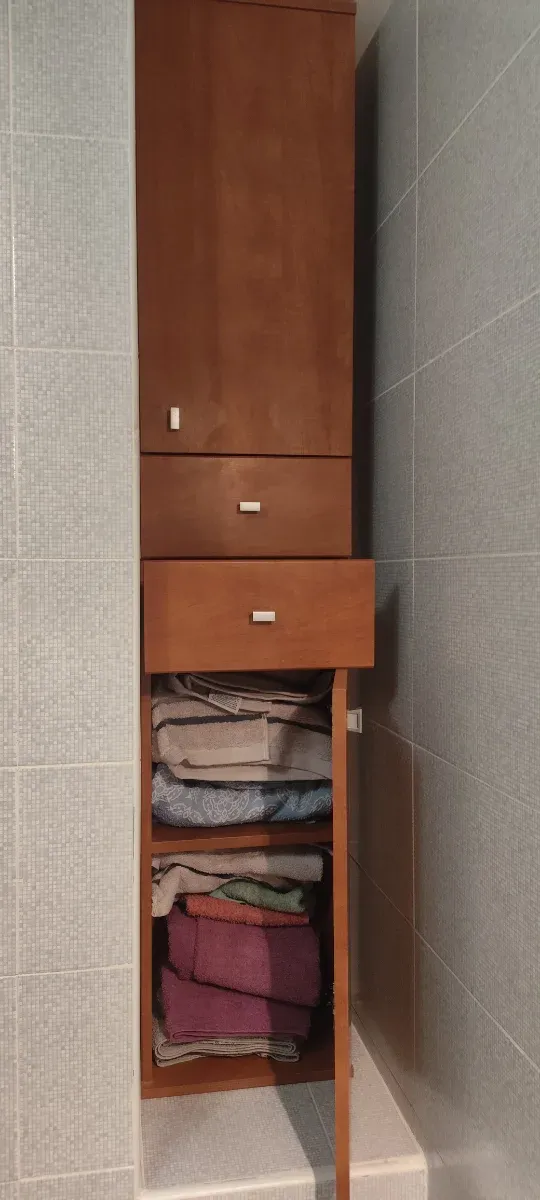 Columna Mueble Baño Madera