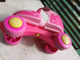 Patines Rosas Hello Kitty para Niña