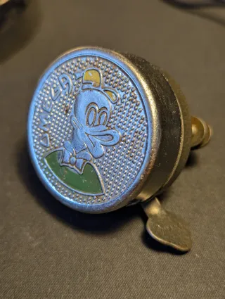 Campanello Bici Vintage Paperino Disney Omega
