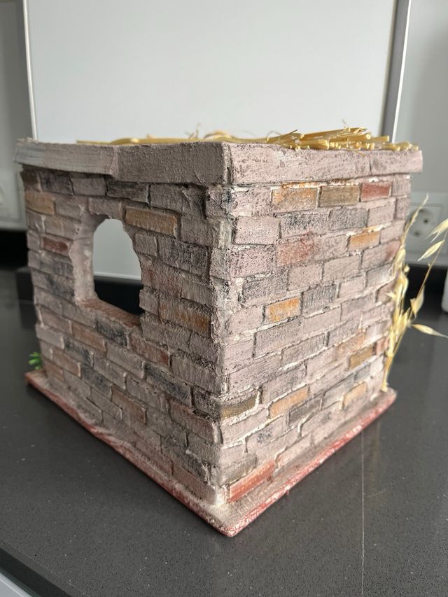 Casas para belenes artesanales