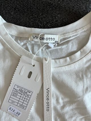 Camiseta Vince Otto Blanca 