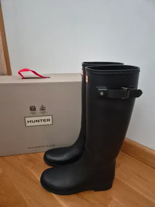 Botas agua Hunter azul marino T.38