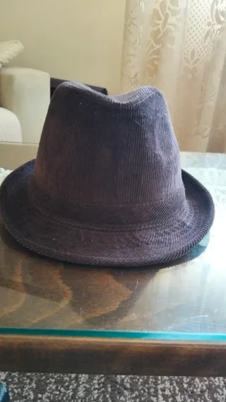 Sombrero de pana unisex