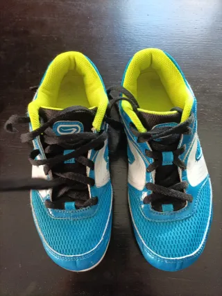 Zapatillas Atletismo Clavos Azul/Blanco