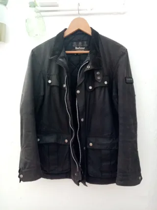 Chaqueta Barbour Duke Negra Talla M