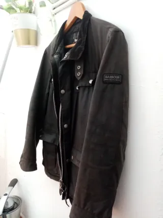 Chaqueta Barbour Duke Negra Talla M