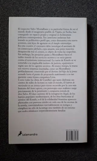El ladrón de meriendas: Montalbano - Libro 3