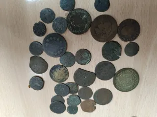 Lote de monedas antiguas escucho ofertas 
