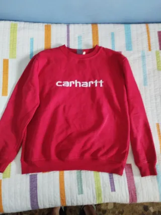 Sudadera Carhartt Roja Talla S Unisex