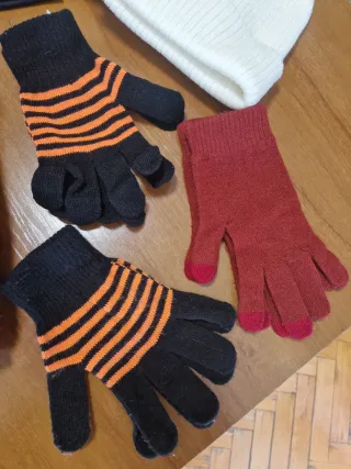 Lote Ropa Invierno: Gorros, Guantes y Bufandas